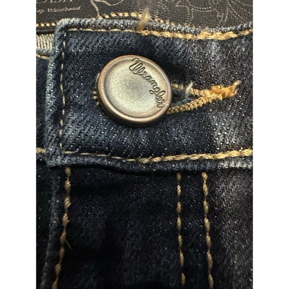 Wranglers Women’s Cash No Gap Waistband Jeans Relaxed Fit Boot Cut Size 7/8 - Picture 7 of 12